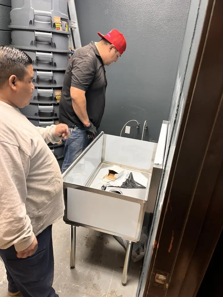 Commercial plumbing and sink installation in Port Hueneme